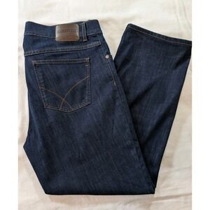 Brax Feel Good Cooper Masterpiece Jeans Mens 36x29 Regular Fit Dark‎ Blue Denim